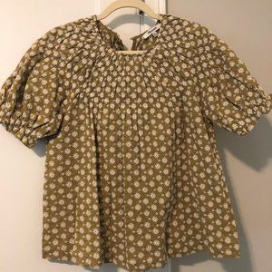 Madewell peasant style top